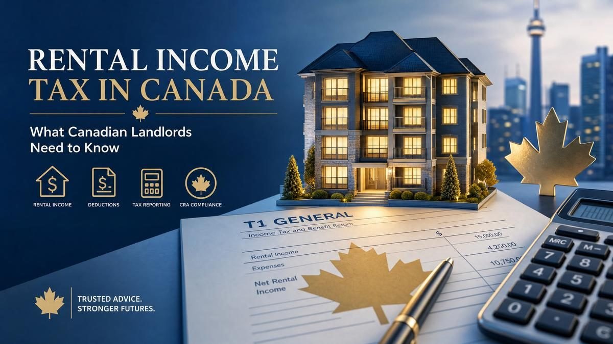 Canadian landlord reviewing rental income tax obligations with a Professional Tax Accountant in Edmonton